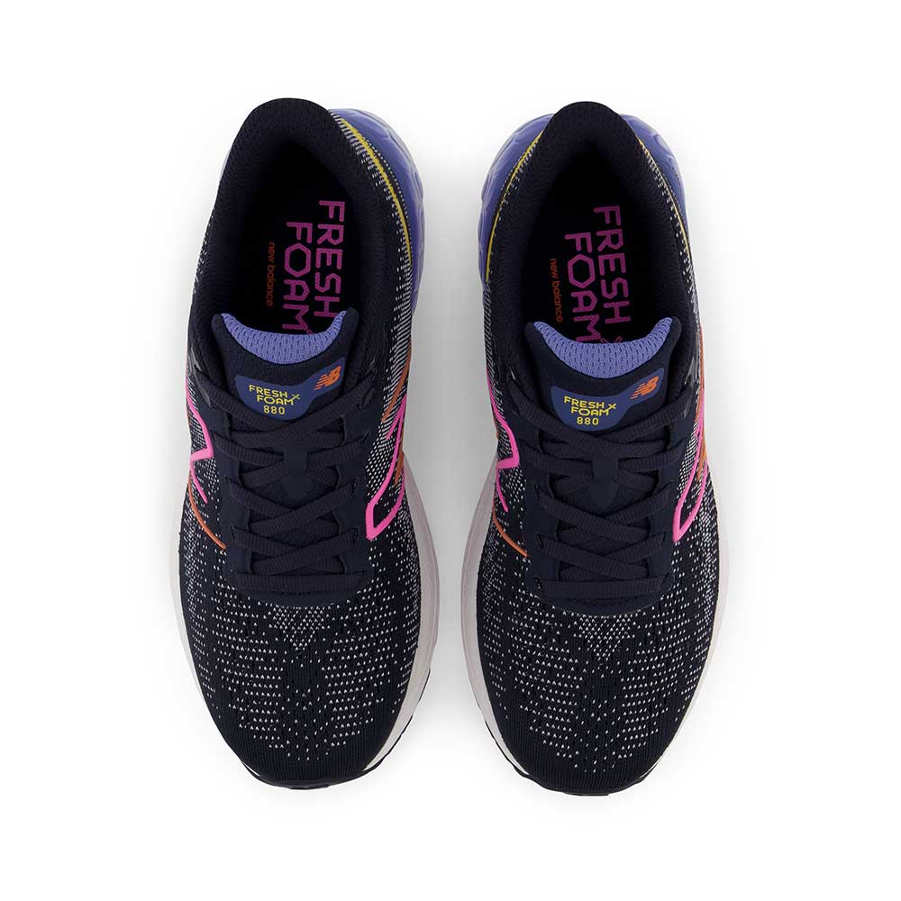 Youth Fresh Foam X 880v12 Big Kids Running Shoes- Eclipse/Moon Shadow - Extra Wide (XW)