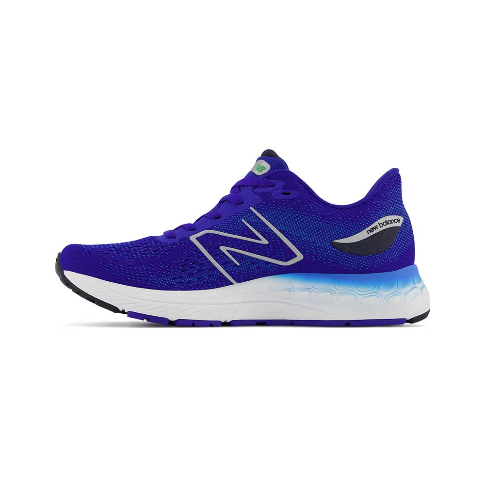 Youth Fresh Foam X 880v12 Big Kids Running Shoe- Infinity Blue/Vibrant Spring - Regular (M)