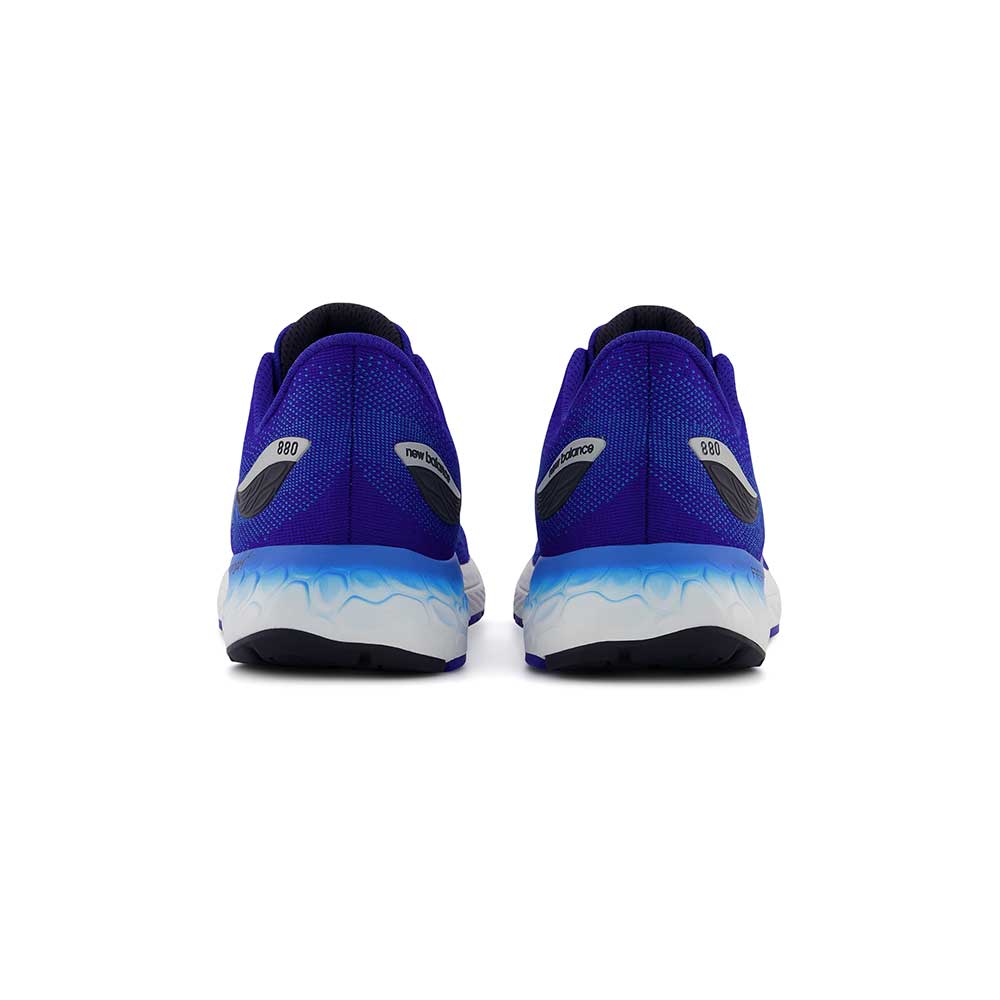 Youth Fresh Foam X 880v12 Big Kids Running Shoe- Infinity Blue/Vibrant Spring - Regular (M)