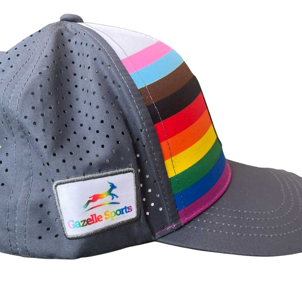Run with Pride Striped Running Trucker - Multi
