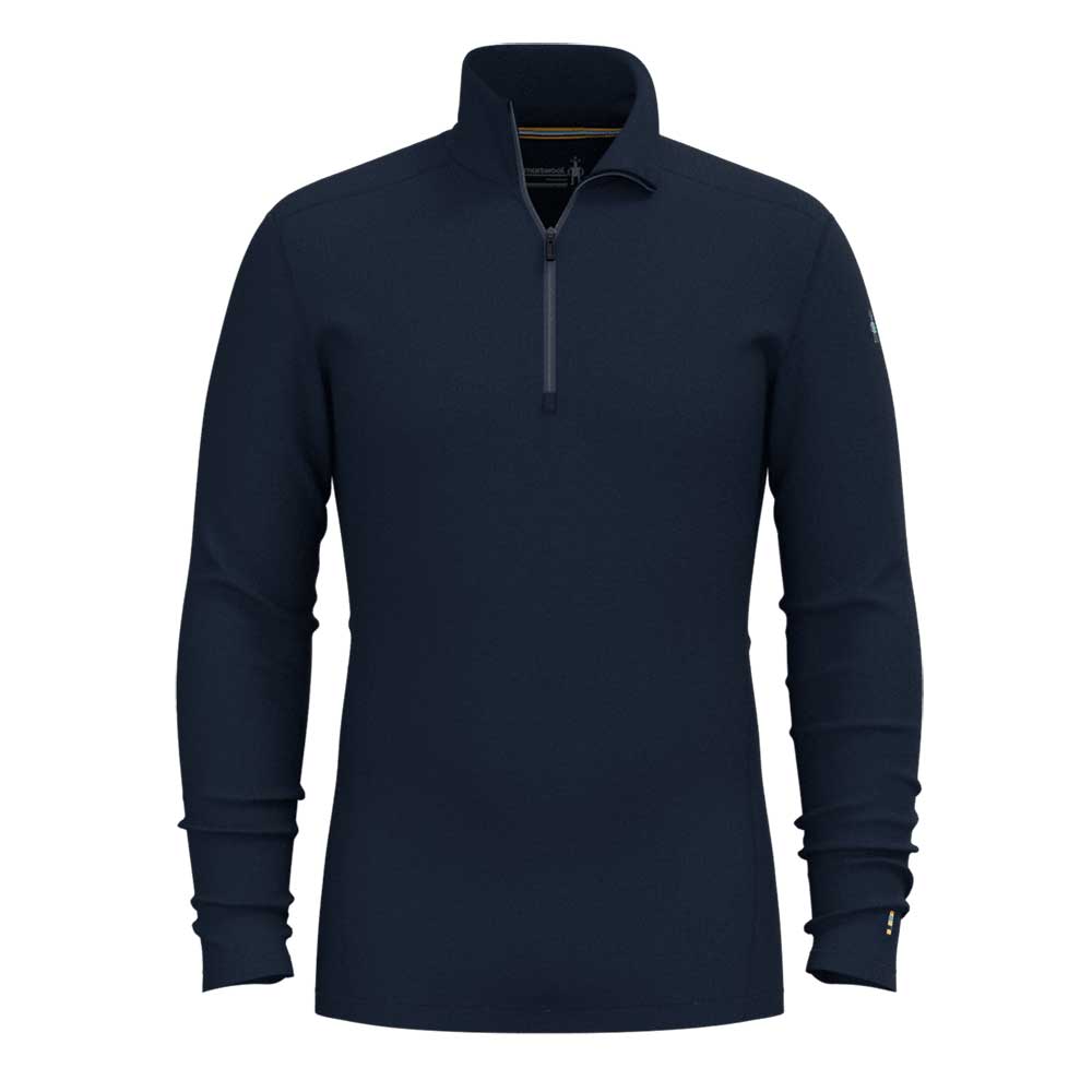 Men's Classic Thermal Merino Base Layer 1/4 Zip - Deep Navy