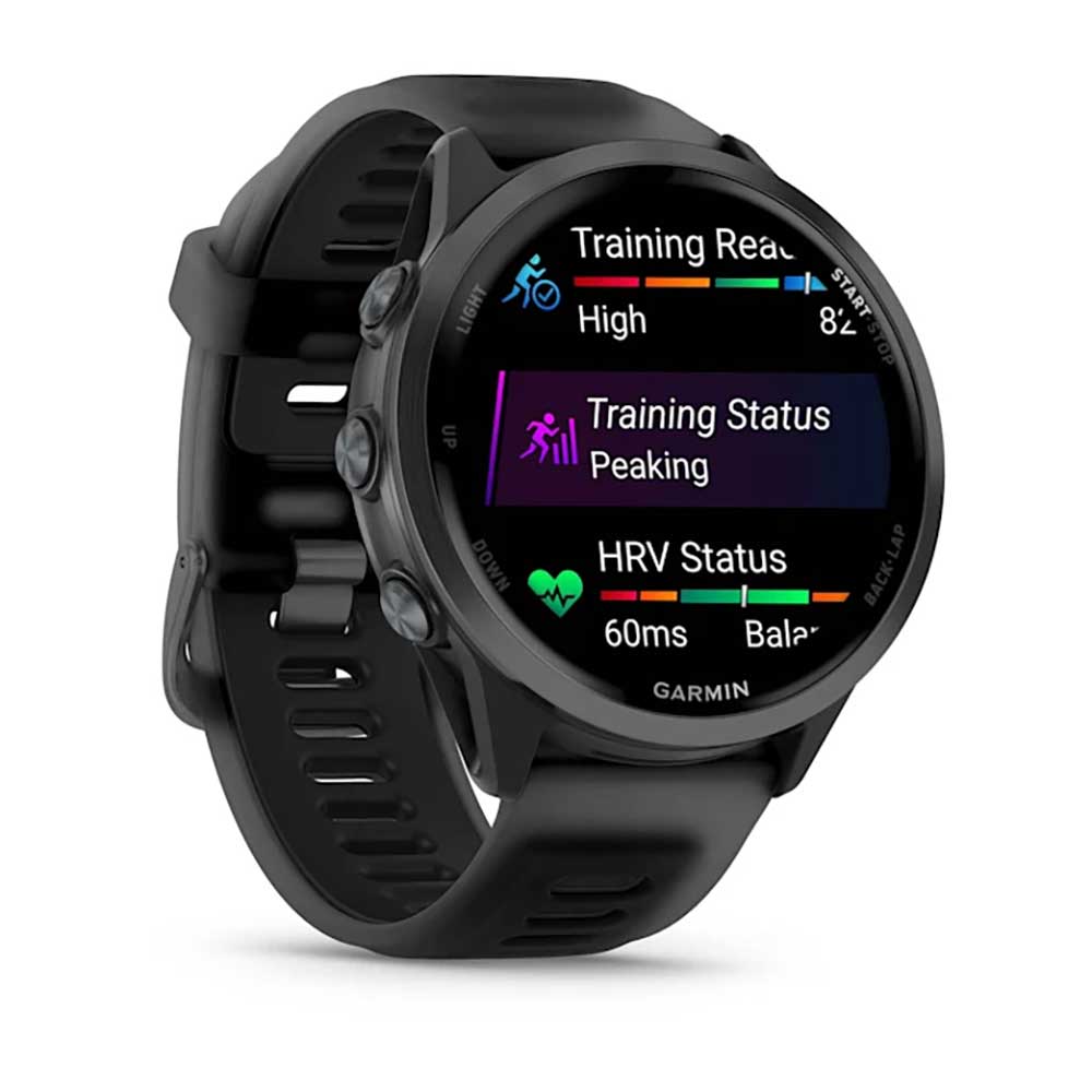 Forerunner 570 - 47mm, Slate Gray Aluminum with Translucent Black/Black Band