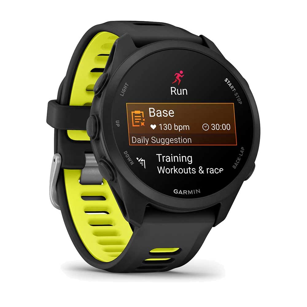 Forerunner 170 Music - Black/Amp Yellow