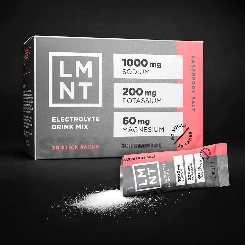 Raspberry Salt Zero-Sugar Electrolyte Drink Mix Single Packet