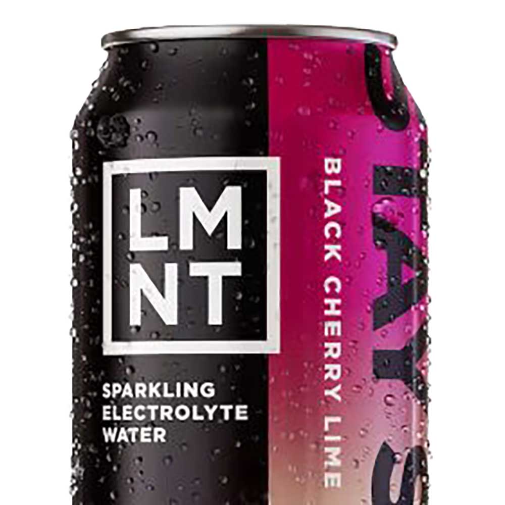 Black Cherry Lime Sparkling Zero-Sugar Electrolyte Single Can
