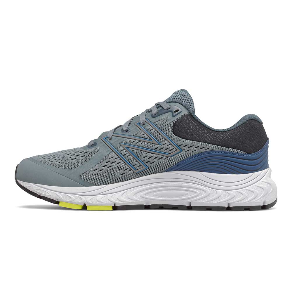 Men's 840v5 Running Shoe - Ocean Grey/Oxygen Blue - Wide (2E)