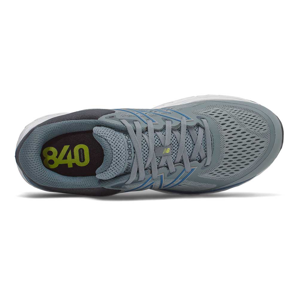 Men's 840v5 Running Shoe - Ocean Grey/Oxygen Blue - Regular (D)