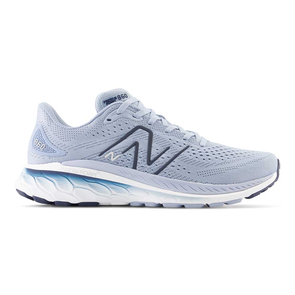 Men's Fresh Foam X 860 v13 Running Shoe - Light Arctic Grey/Nat Indigo - Extra Wide (4E)
