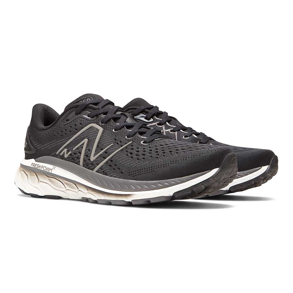 Men's Fresh Foam X 860 v13 Running Shoe - Black/White - Regular (D)