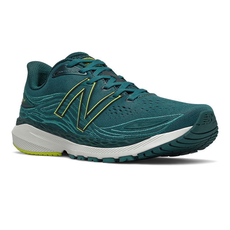 Men's Fresh Foam 860v12 Running Shoe - Mountain Teal/Sulphur Yellow - Regular (D)