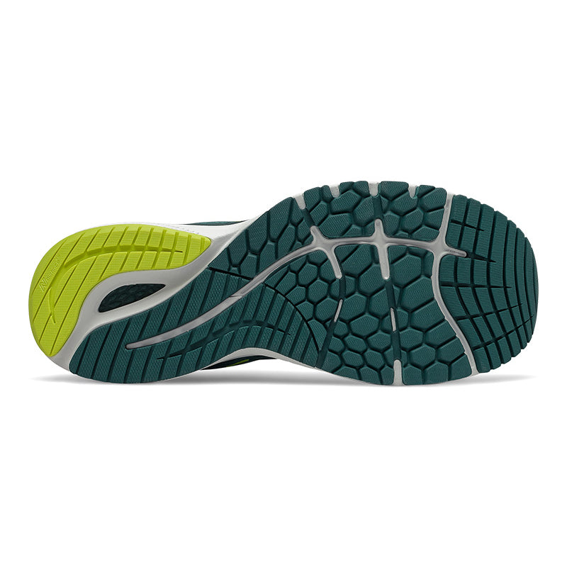 Men's Fresh Foam 860v12 Running Shoe - Mountain Teal/Sulphur Yellow - Regular (D)
