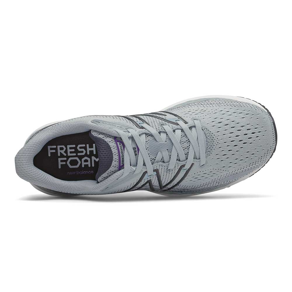 Men's Fresh Foam 860v12 Running Shoe - Light Aluminum/Deep Violet - Regular (D)
