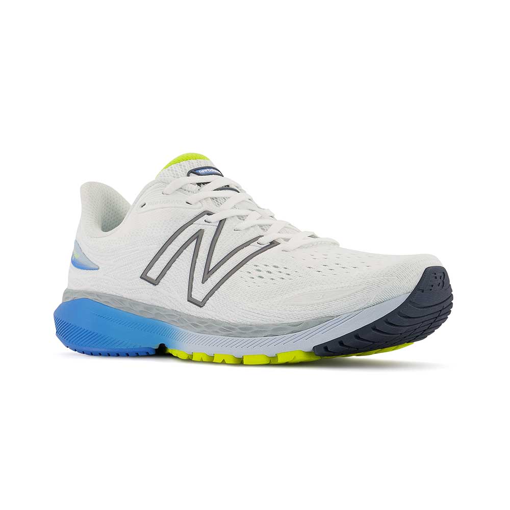 Men's Fresh Foam 860v12 Running Shoe - White/Helium - Regular (D)