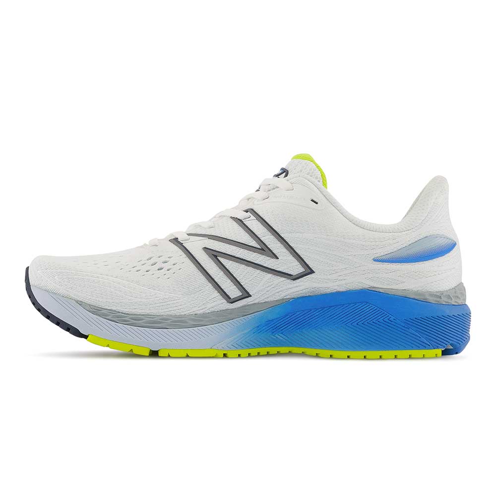 Men's Fresh Foam 860v12 Running Shoe - White/Helium - Regular (D)