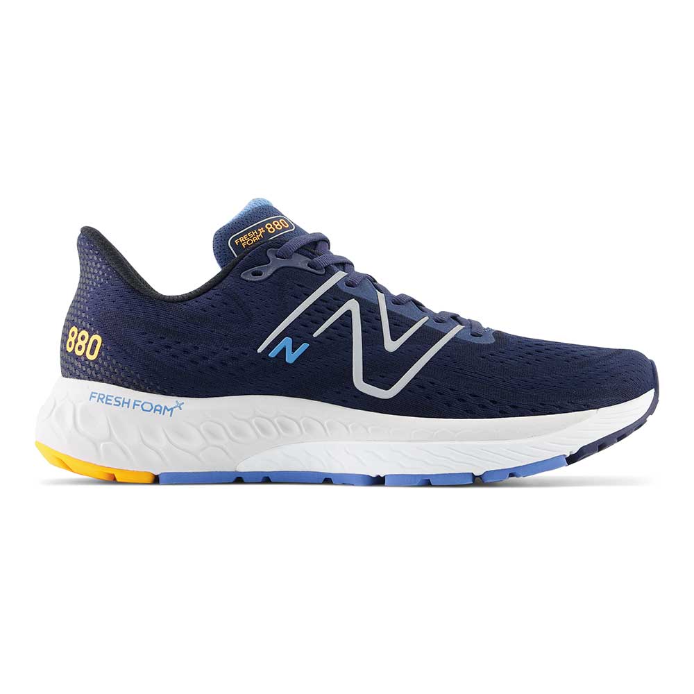 Men's Fresh Foam X 880v13 Running Shoe - NB Navy/Heritage Blue - Wide (2E)