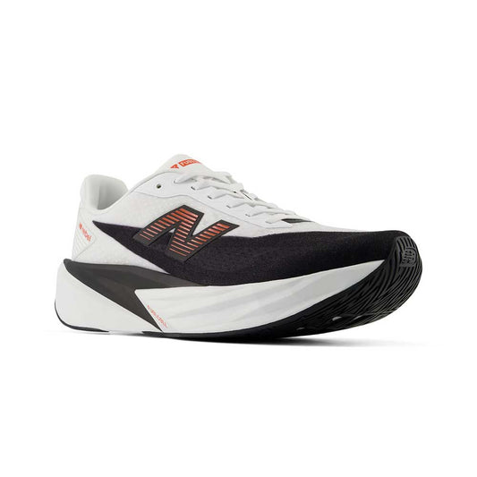 Men's FuelCell Rebel v5 Running Shoe - NB 103 White/Neo Flame - Regular (D)