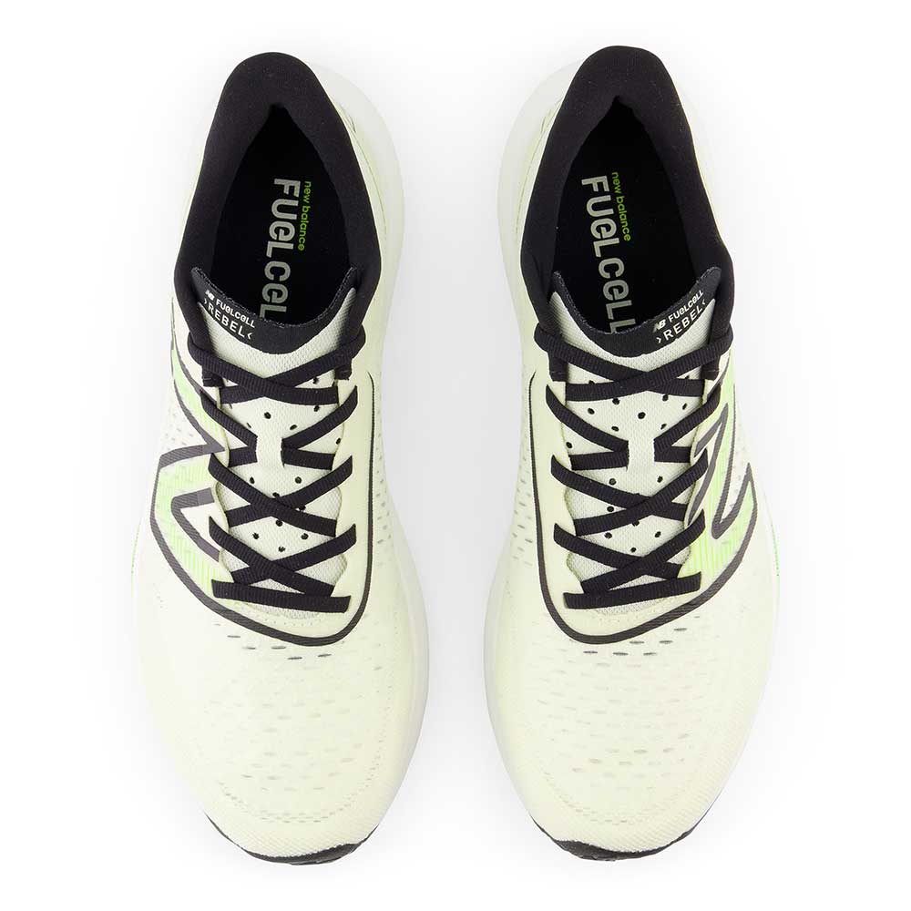 Men's FuelCell Rebel v3 Running Shoe - Pistachio Butter/Thirty Watt - Regular (D)
