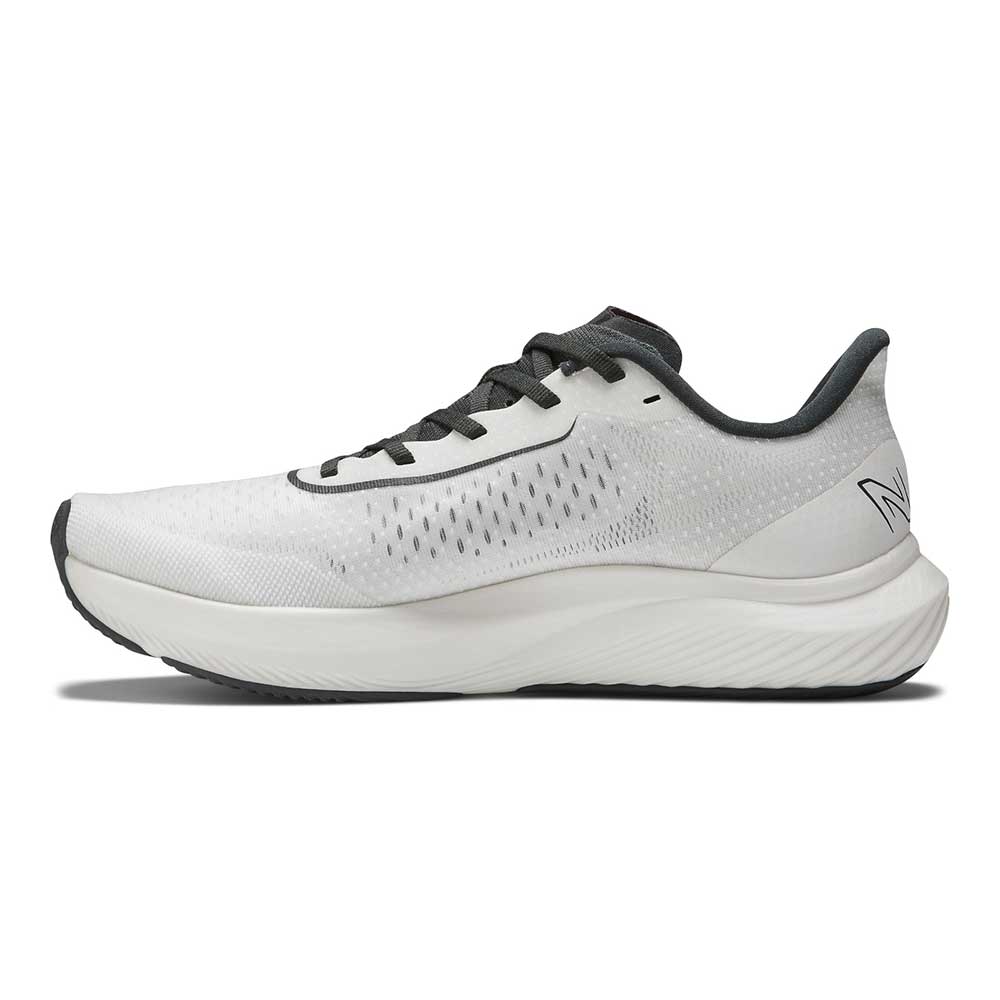 Men's FuelCell Rebel v3 Running Shoe- White/Blacktop - Regular (D)