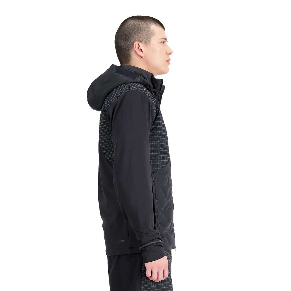 Men's Impact Run Luminous Heat Jacket - Black