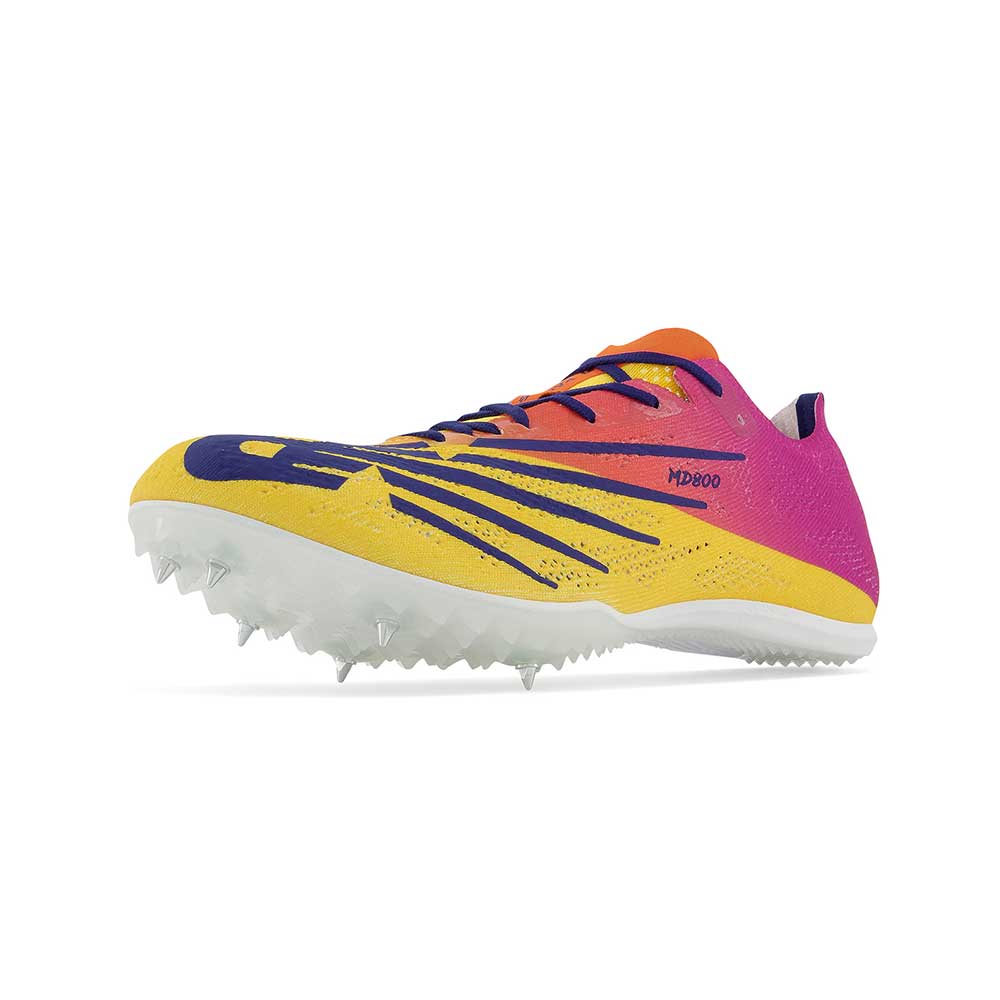 Men's MD800v8 Track Spike - Vibrant Apricot/Magenta Pop - Regular (D)