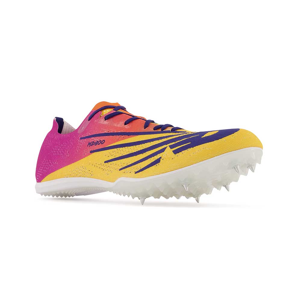 Men's MD800v8 Track Spike - Vibrant Apricot/Magenta Pop - Regular (D)