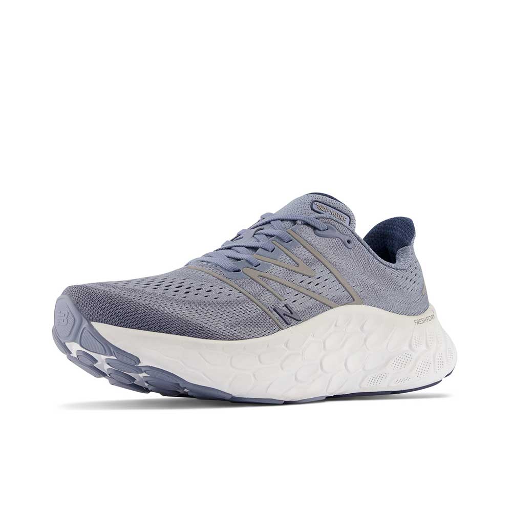 Men's Fresh Foam X More v4 Running Shoe - Arctic Grey/Natural Indigo - Regular (D)