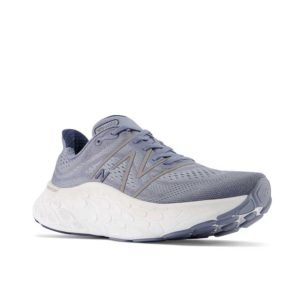 Men's Fresh Foam X More v4 Running Shoe - Arctic Grey/Natural Indigo - Regular (D)