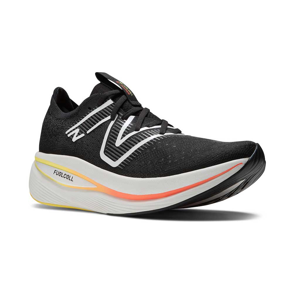 Men's FuelCell SuperComp Trainer Running Shoe- Black/Black Metallic - Regular (D)