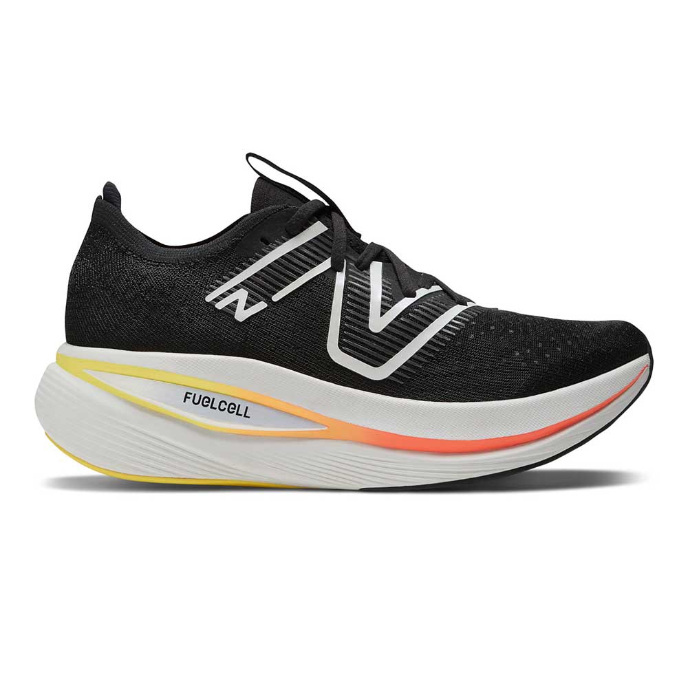 Men's FuelCell SuperComp Trainer Running Shoe- Black/Black Metallic - Regular (D)