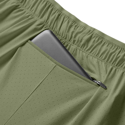 Men's RC Seamless Short 5" - Dark Olivine