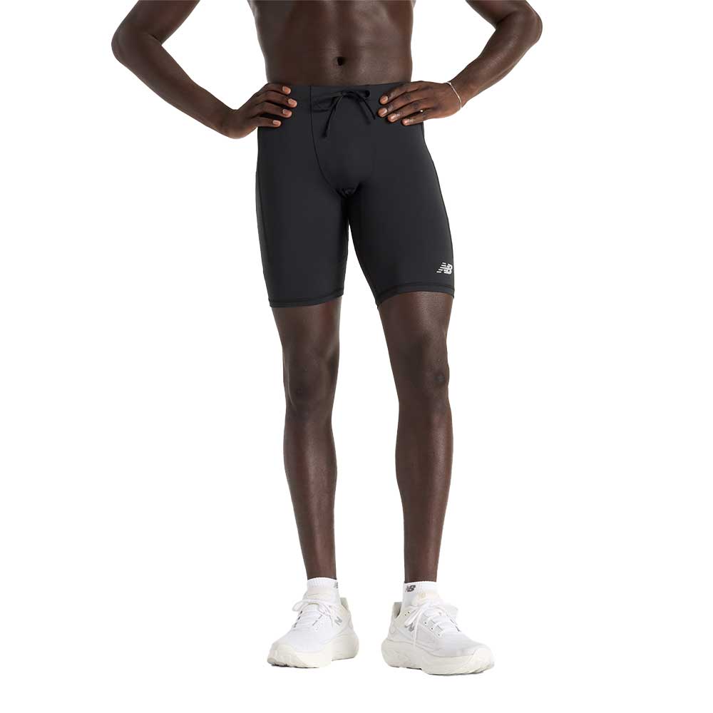 Men's NB Sleek Pocket Half Tight 9" - Black