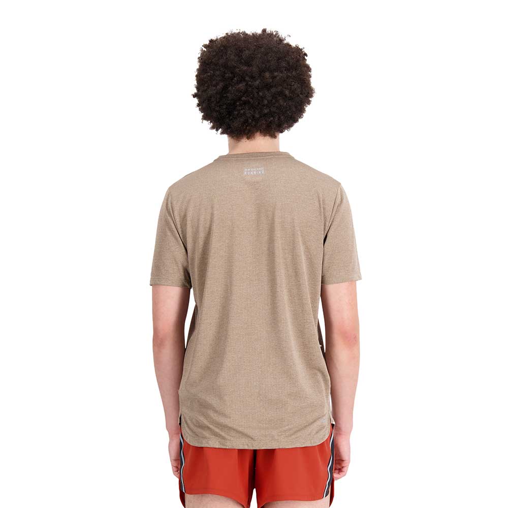 Men's Impact Run Short Sleeve - Mushroom