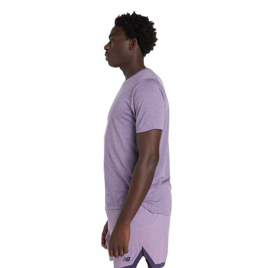 Men's Athletics T-Shirt - Candied Violet Heather