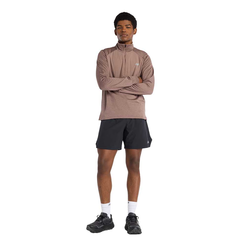 Men's Heat Grid 1/2 Zip - Earth Shadow Heather