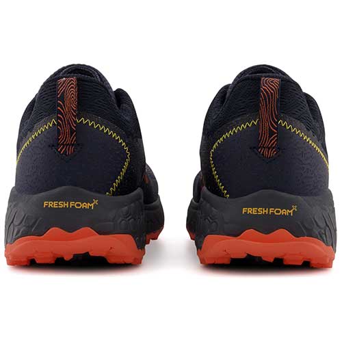 Men's Fresh Foam X Hierro v7 Trail Shoe - Thunder/Vibrant Orange - Regular (D)