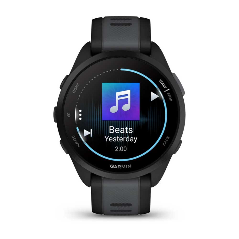Forerunner 165 Music - Black/Slate Grey