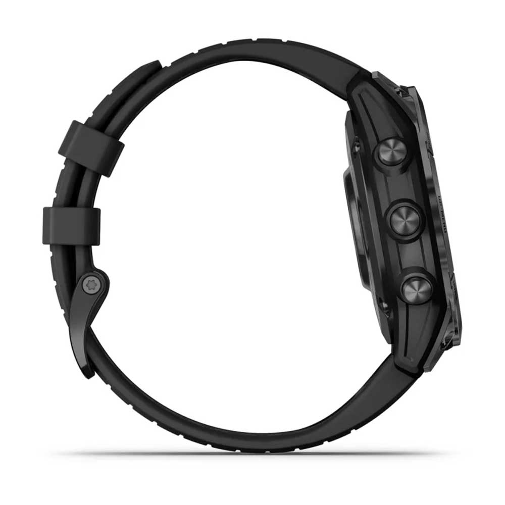 epix 2 Pro 47mm Standard Watch - Slate Gray Steel with Black Band