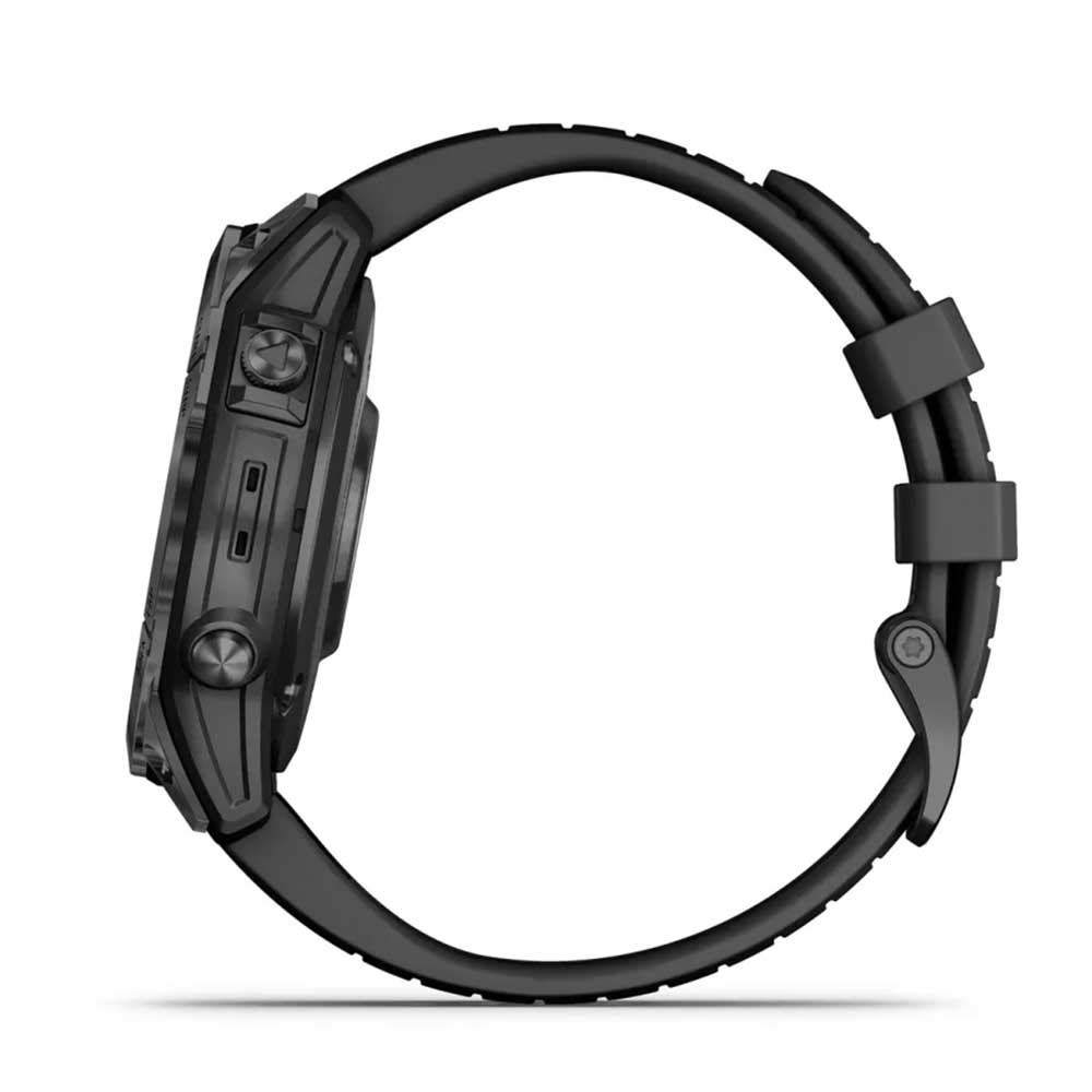 epix 2 Pro 47mm Standard Watch - Slate Gray Steel with Black Band