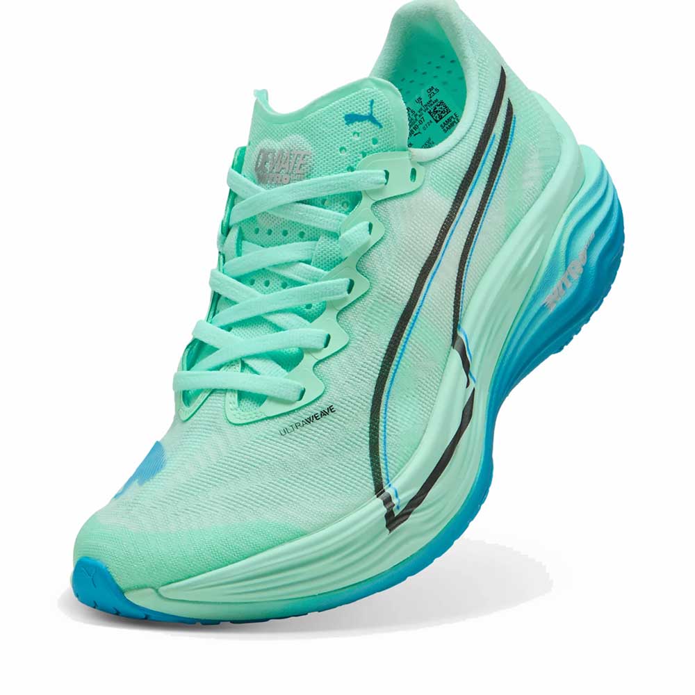 Women's Deviate Nitro Elite 3 Running Shoe - Mint Melt/Speed Blue - Regular (B)