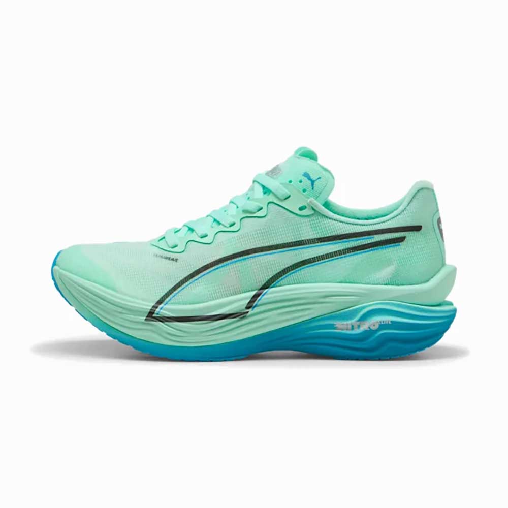 Women's Deviate Nitro Elite 3 Running Shoe - Mint Melt/Speed Blue - Regular (B)