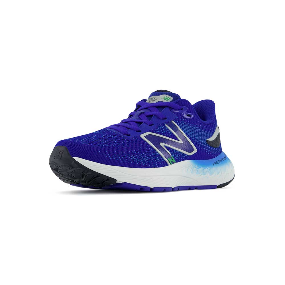 Little Kids Fresh Foam X 880v12 - Blue/Vibrant Spring - Extra Wide (XW)