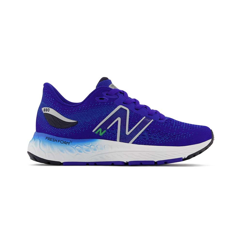 Little Kids Fresh Foam X 880v12 - Blue/Vibrant Spring - Regular (M)