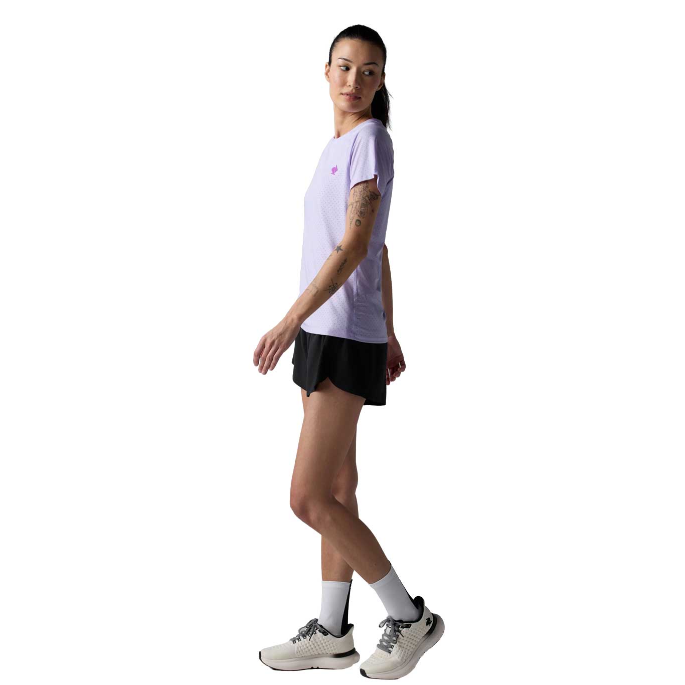 Women's Ice Perf Tee Short Sleeve - Pastel Lilac