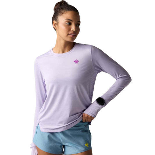 Women's UPF Tee Long Sleeve - Pastel Lilac