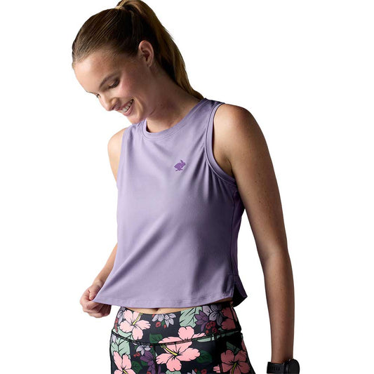 Women's EZ Crop Tank - Chalk Violet