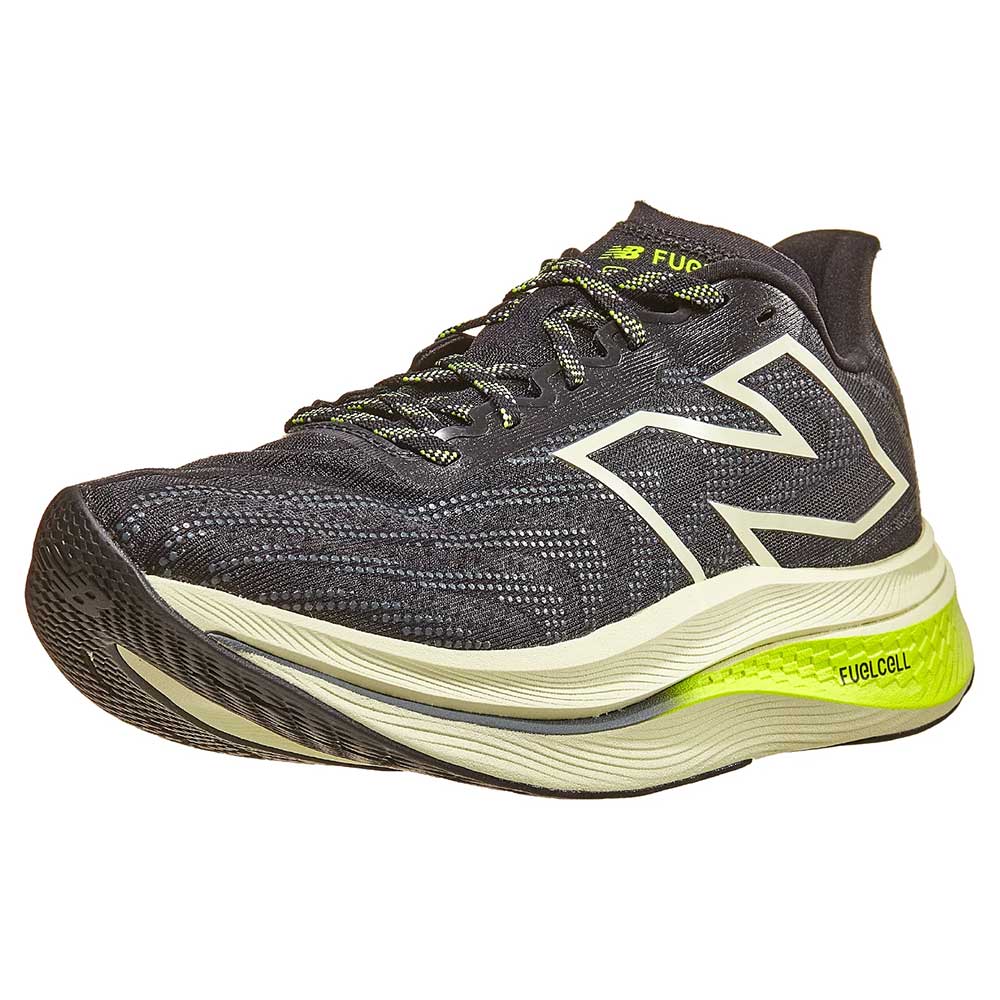 Men's FuelCell SuperComp Trainer v2 Running Shoe - Black/Thirty Watt - Regular (D)