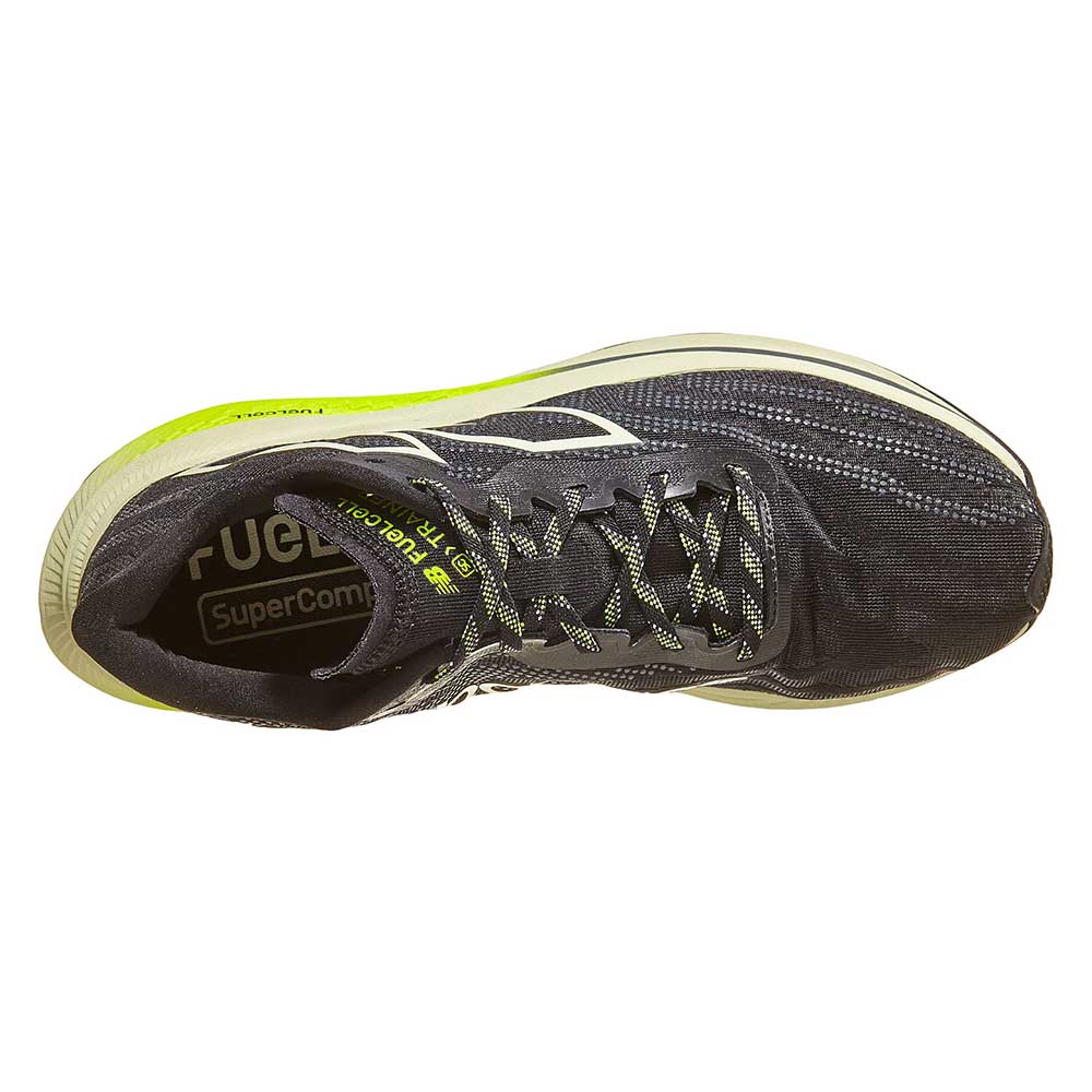Men's FuelCell SuperComp Trainer v2 Running Shoe - Black/Thirty Watt - Regular (D)