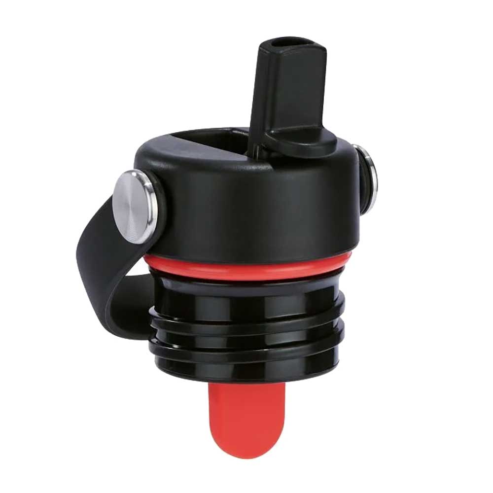 24 oz Standard Mouth with Flex Straw Cap - White