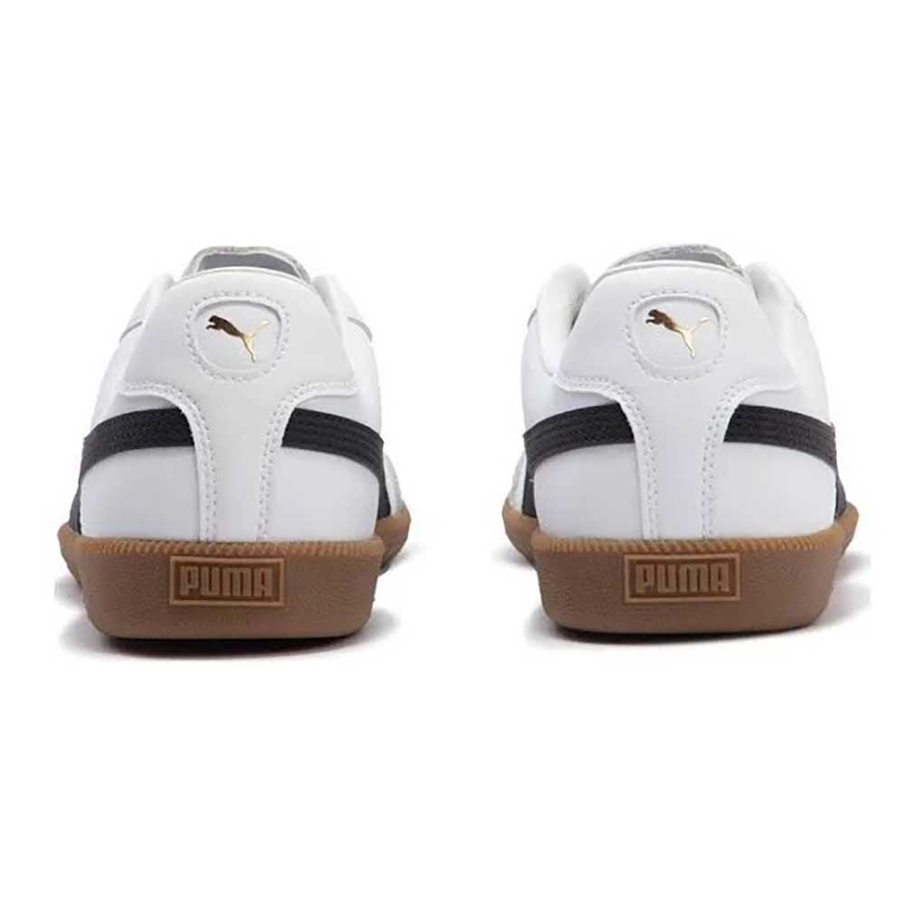 Men's King 21 IT Soccer Shoe - Puma White/Puma Black/Gum - Regular (D)