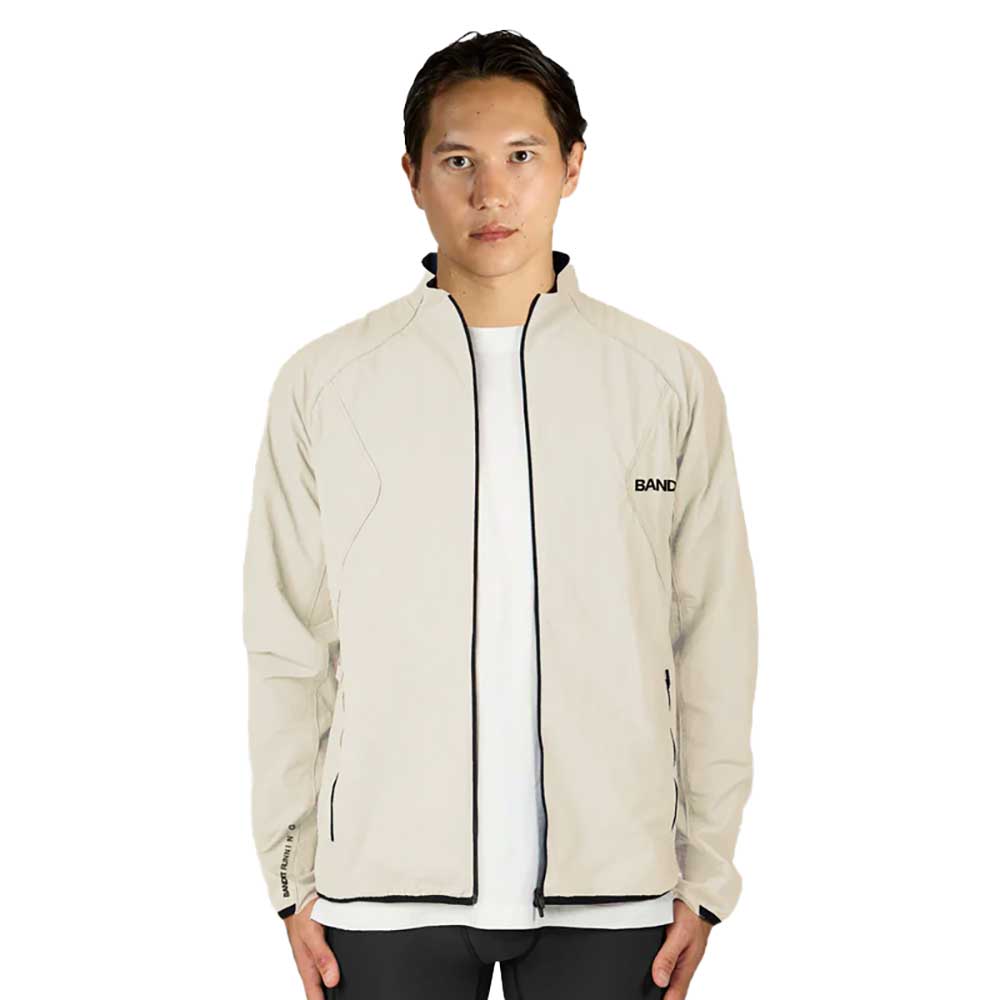 Bandit Men s Japanese Ripstop Windbreaker Jacket Cream Size Large Regular